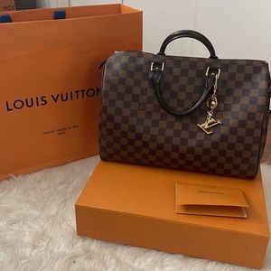 Louis Vuitton Speedy 35NM D. EBE.